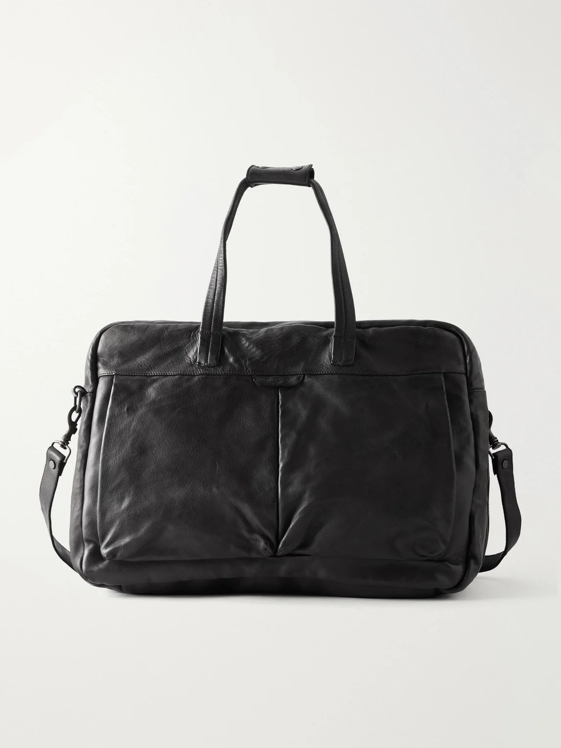 Helmet 056 Full-Grain Leather Weekend Bag - 1