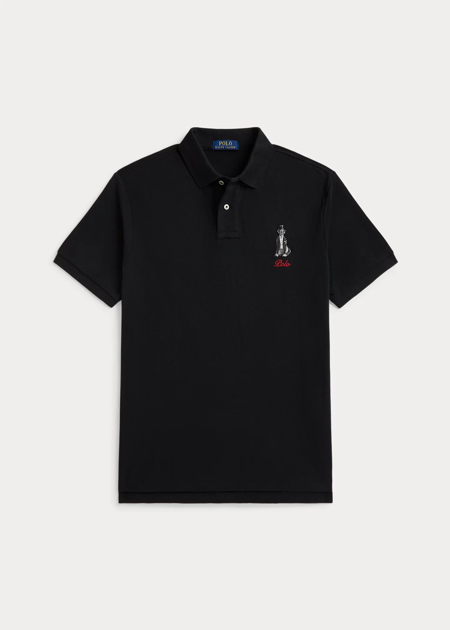 Custom Slim Fit Dog-Embroidered Polo - 1