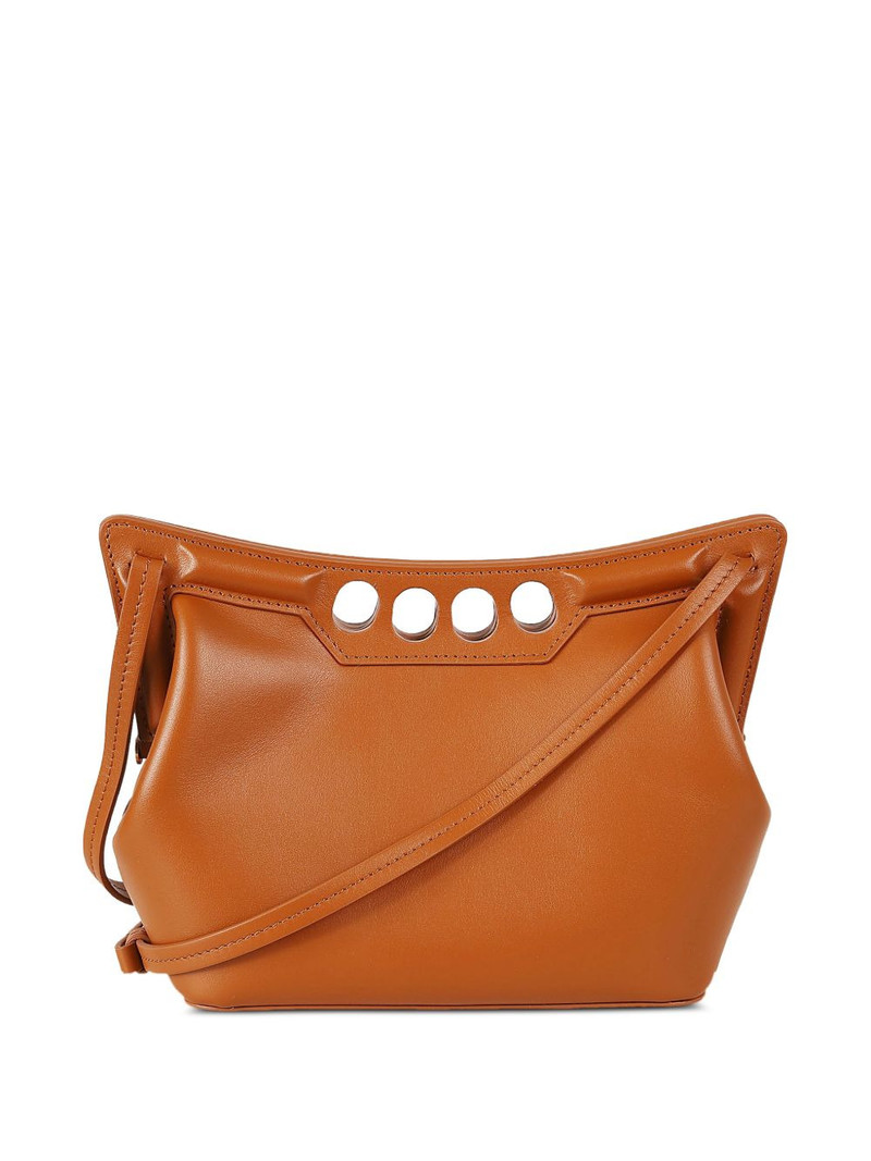 Alexander McQueen cutout leather mini bag outlook