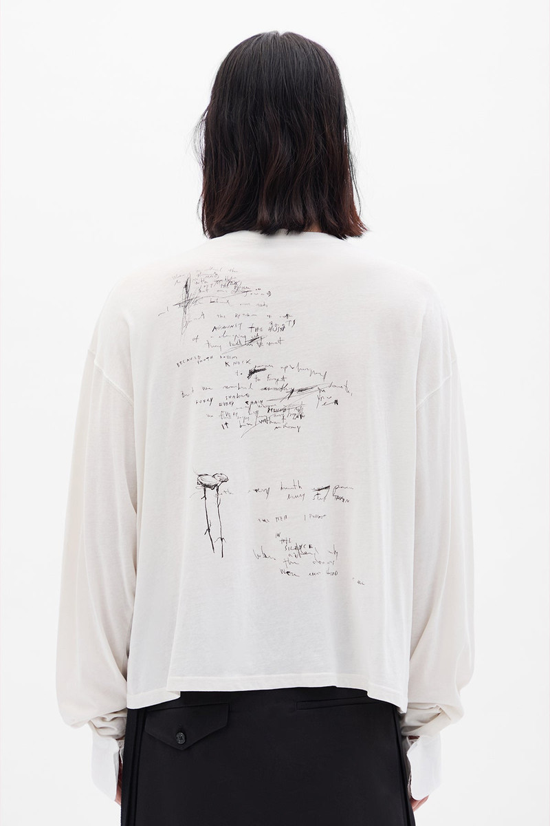 Emiliuis Sketch Print Long Sleeve T 3