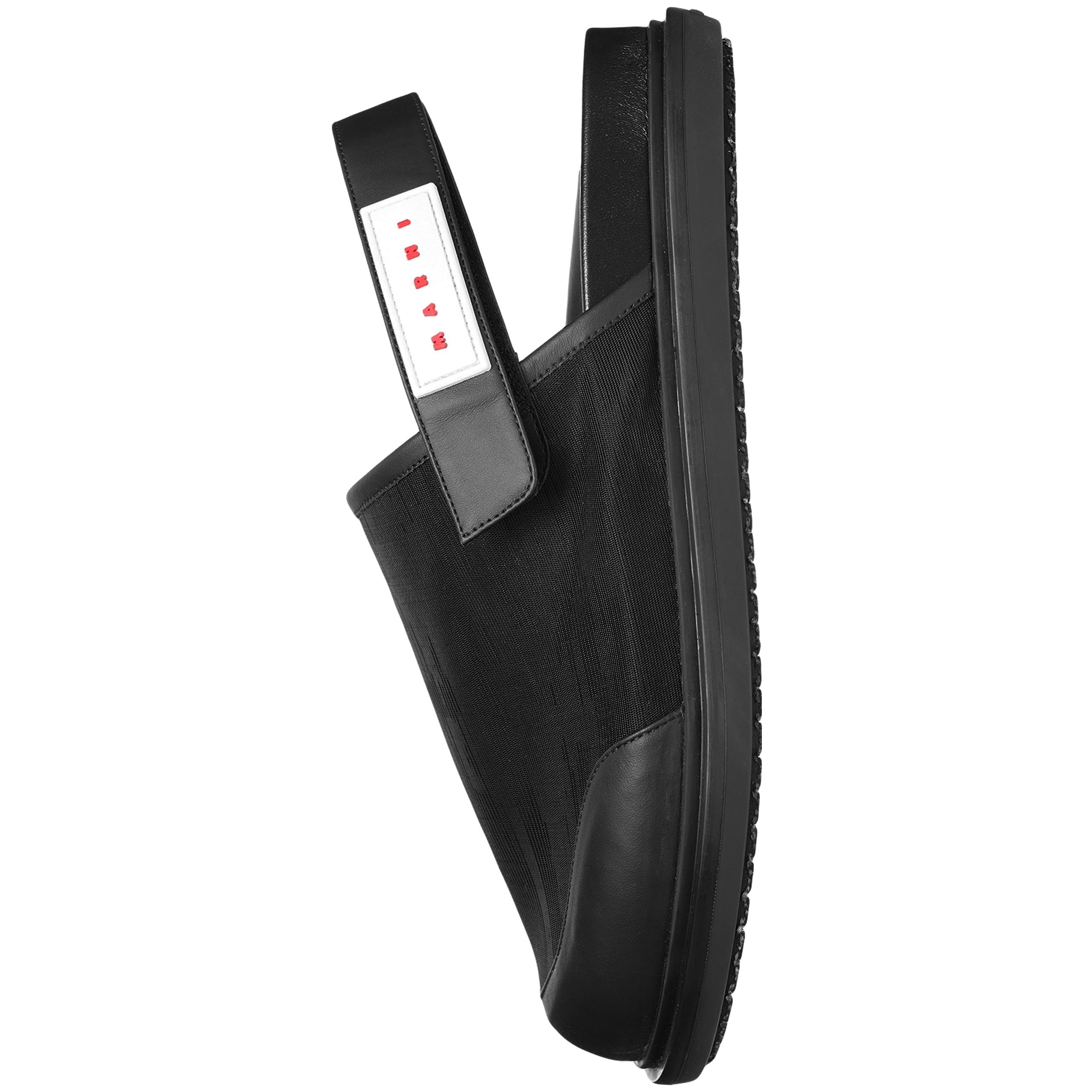 BLACK BACK STRAP MULES - 2