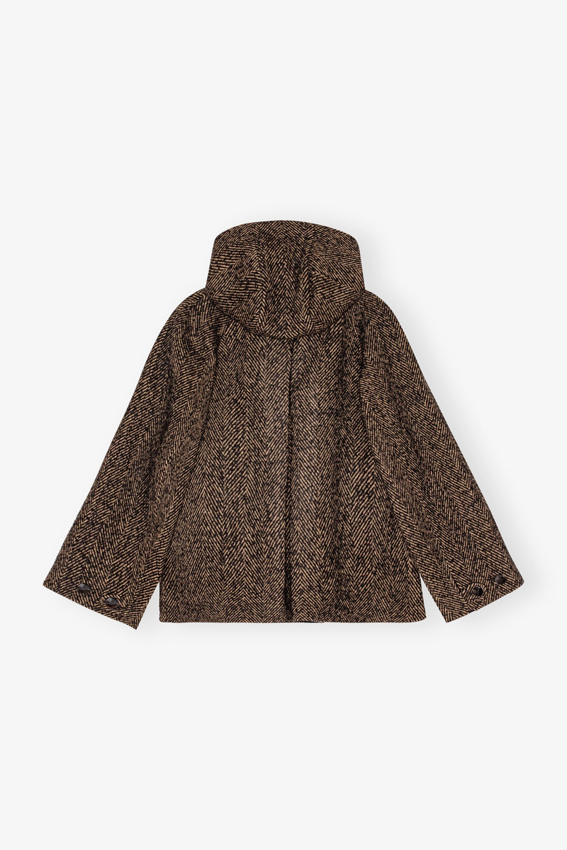 HERRINGBONE 공구 MIDI 재킷 6