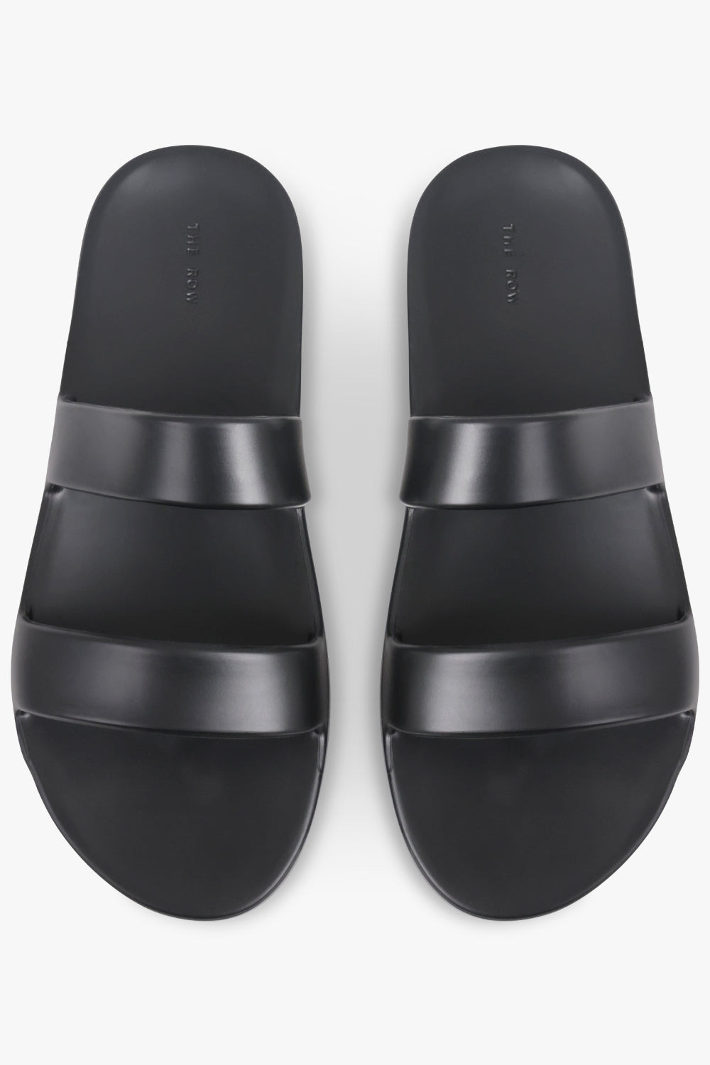 FOAM DOUBLE STRAP SLIDE | BLACK - 5