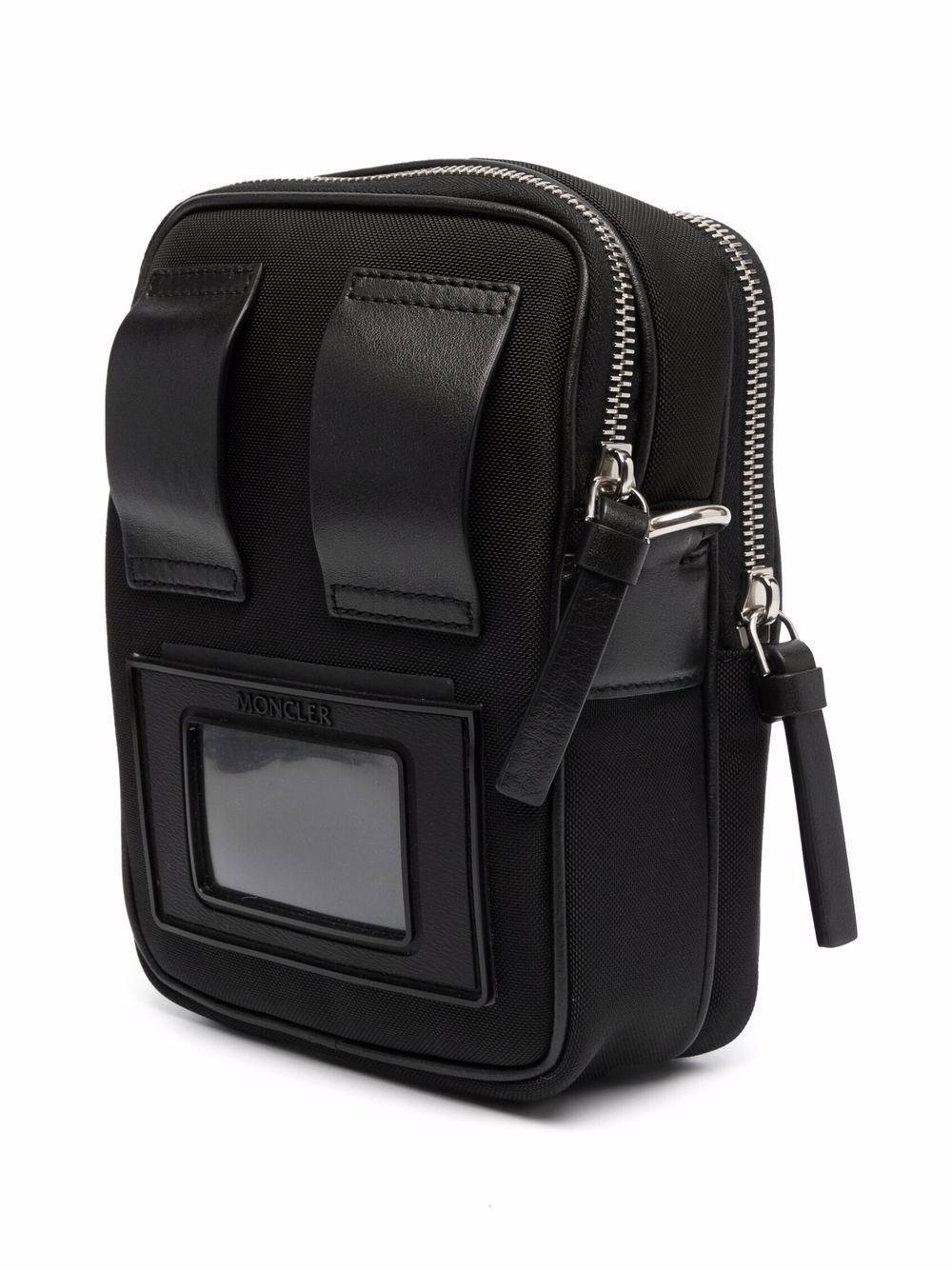 logo tape messenger bag - 3