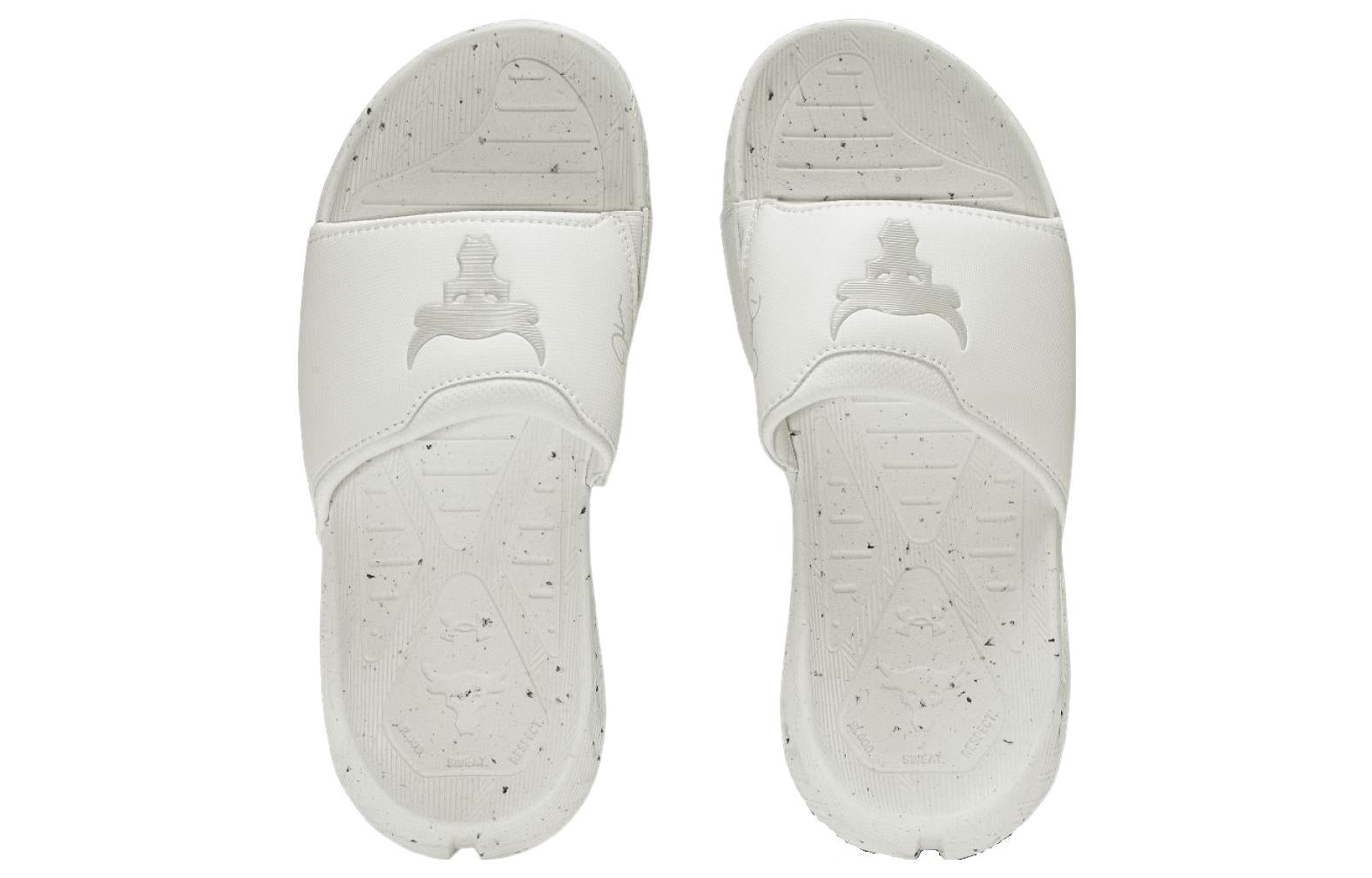 Under Armour Project Rock 3 Slide 'White Halo Grey' 3026034-100 - 5