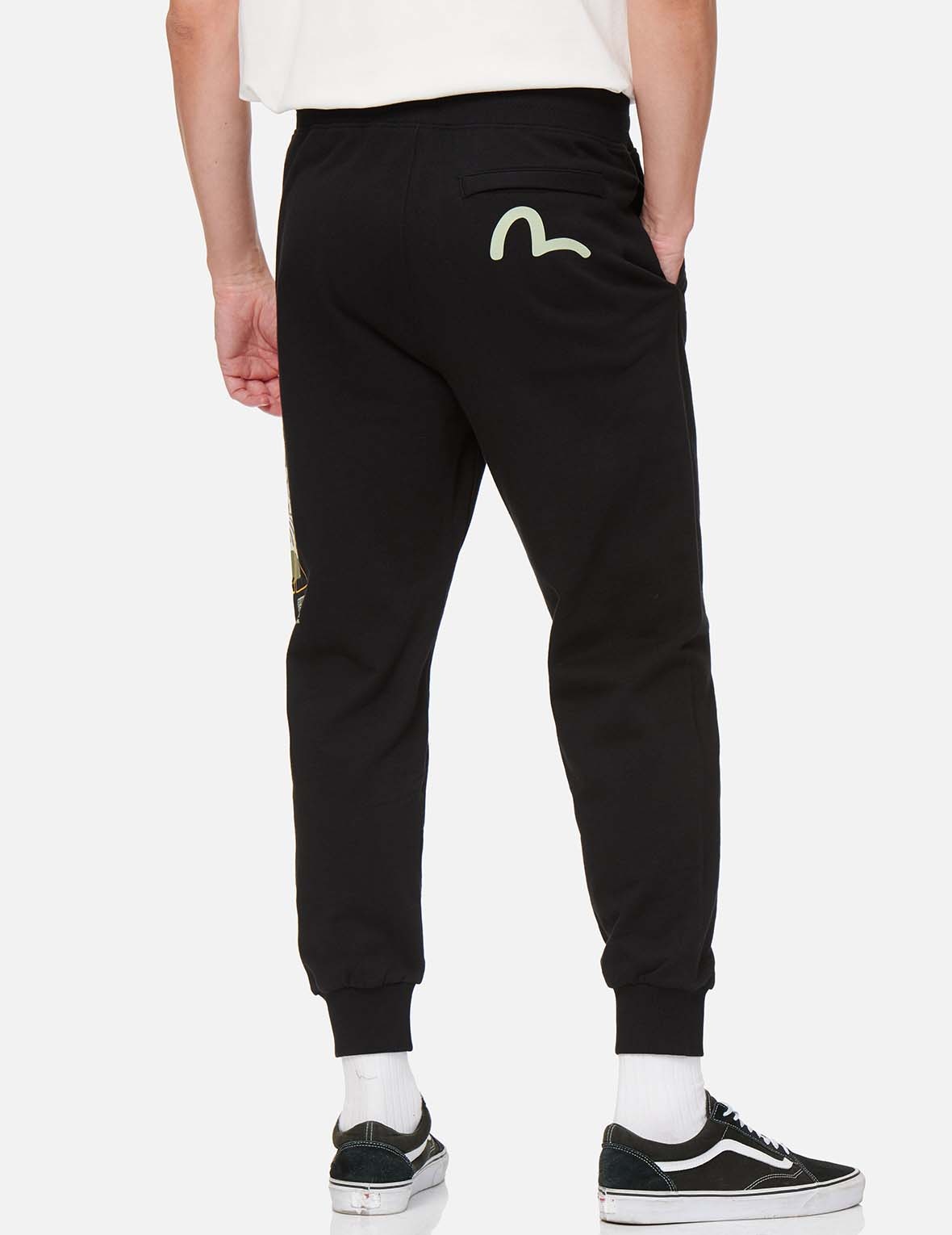 GODHEAD DARUMA PRINT SWEATPANTS - 5