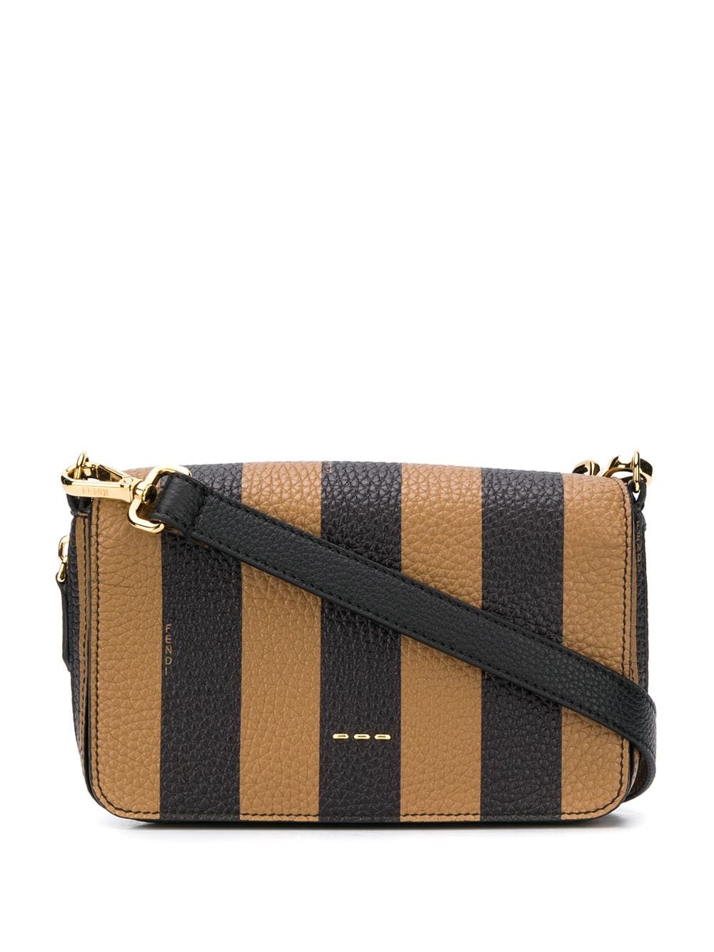 stripe messenger bag - 1