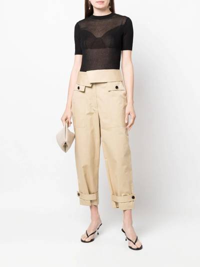 3.1 Phillip Lim high-waisted cropped trousers outlook