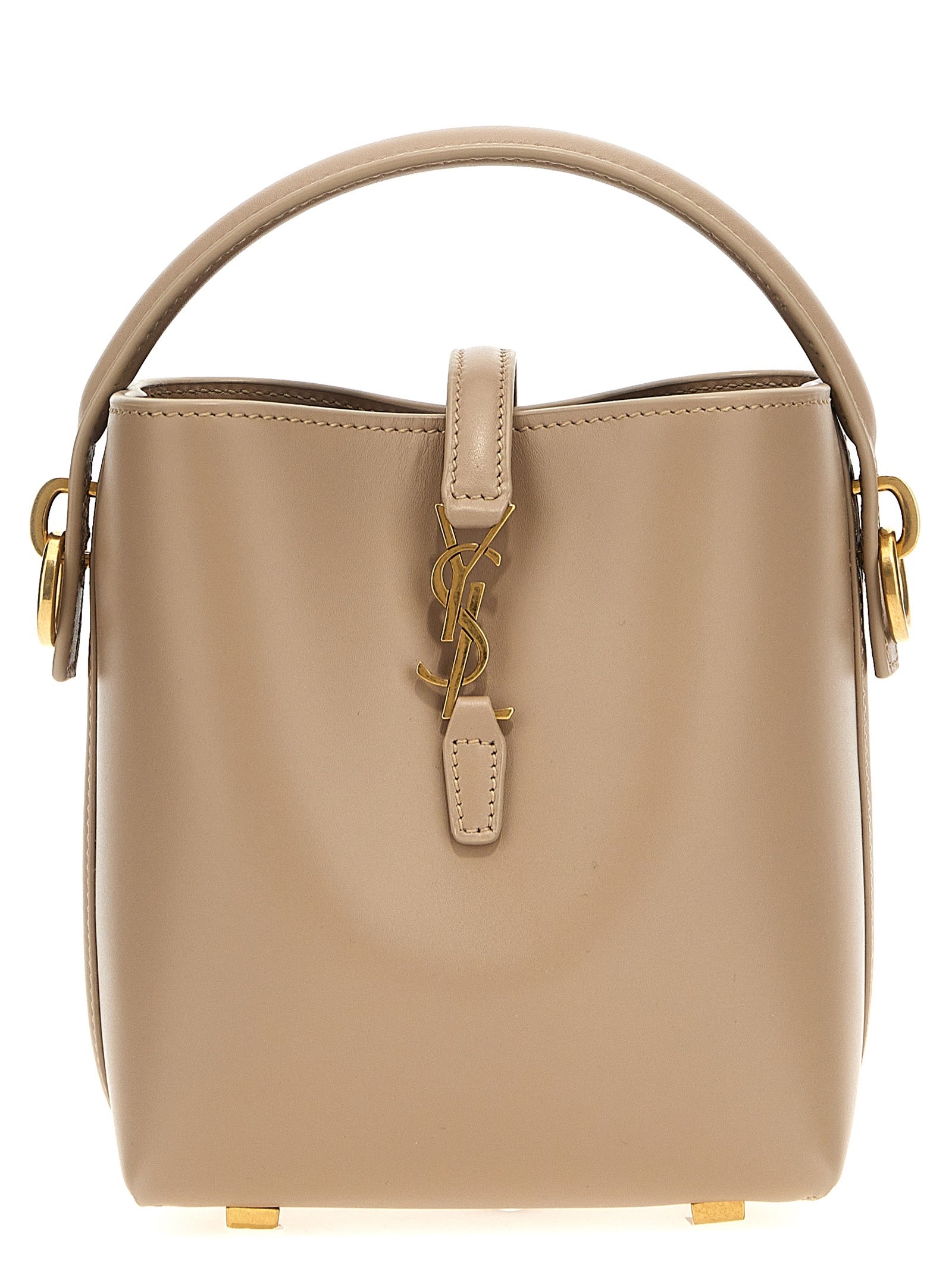 ショルダーバッグ・ポシェット Saint Laurent 'Le 37 Mini' crossbody bag Saint Laurent Le 37 Mini YSL Bucket Bag in Smooth Leather