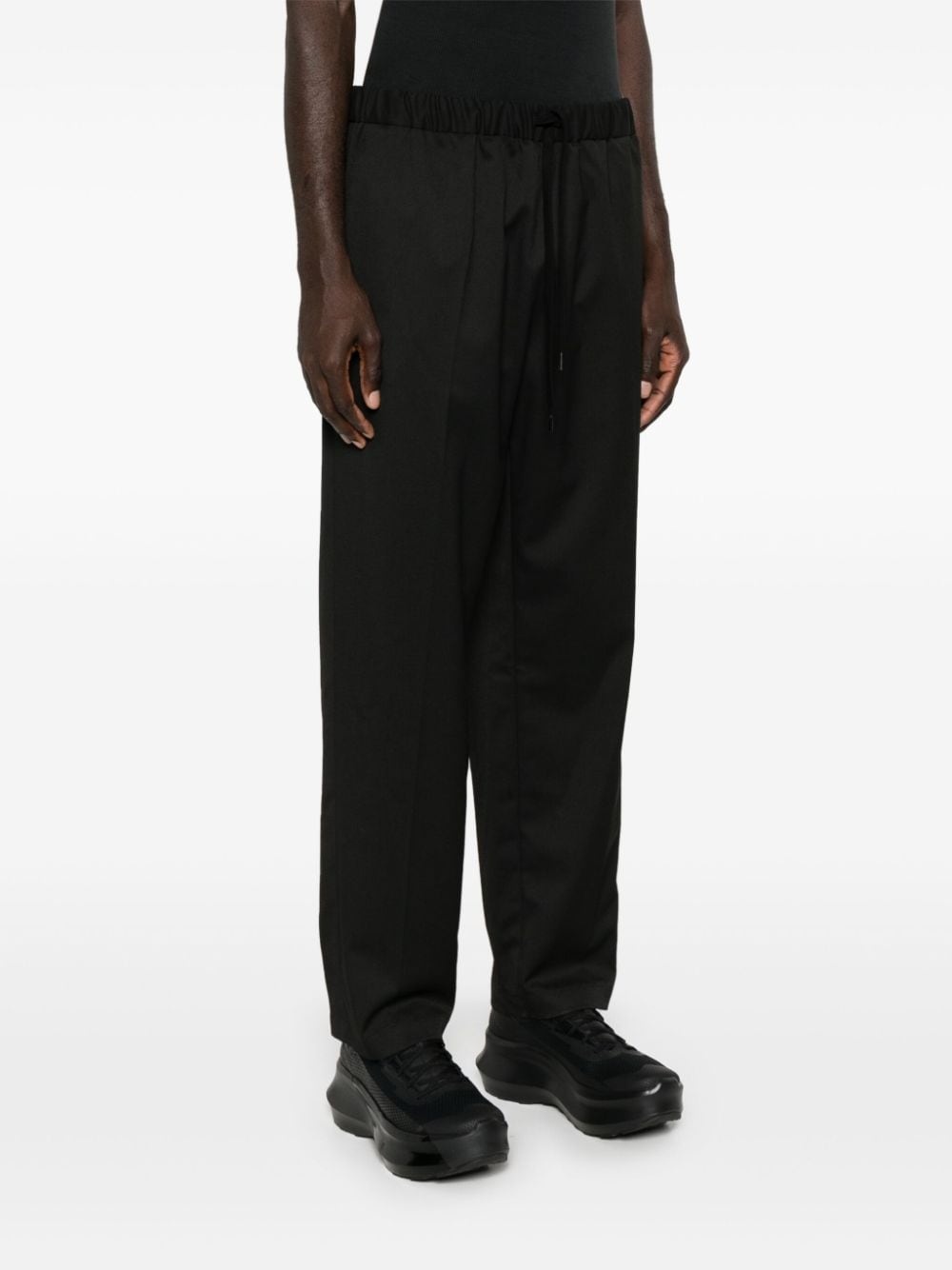 drawstring tailored trousers - 3