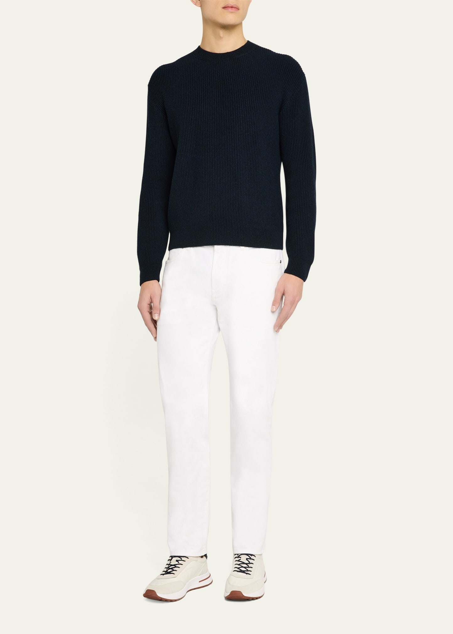 Men's Quarona Denim Five-Pocket Pants - 2