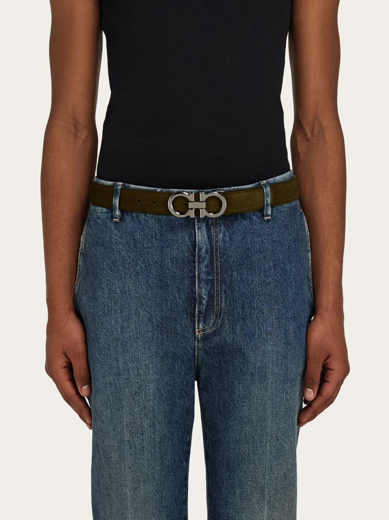Adjustable Gancini belt 4