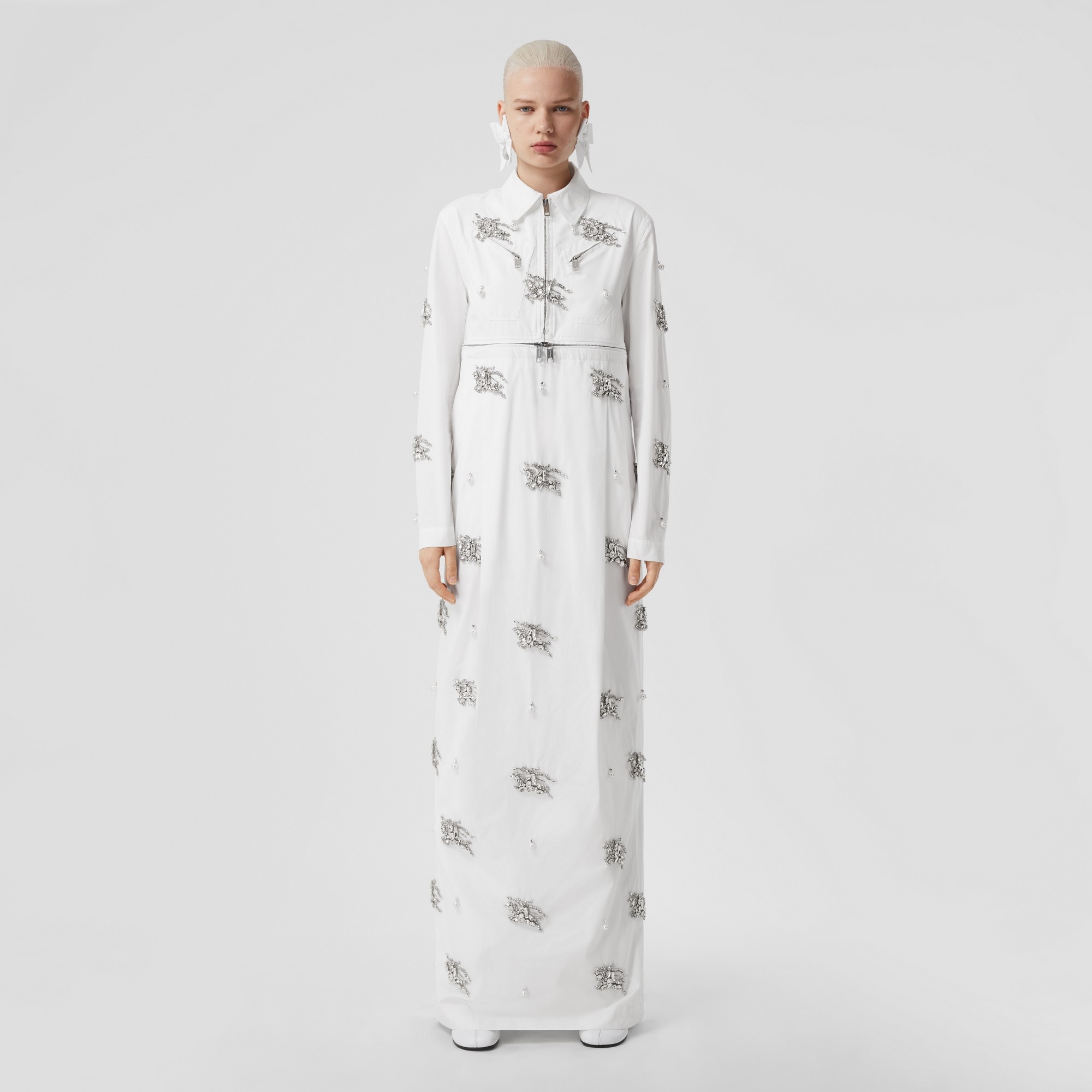 Crystal EKD Cotton Poplin Gown - 2