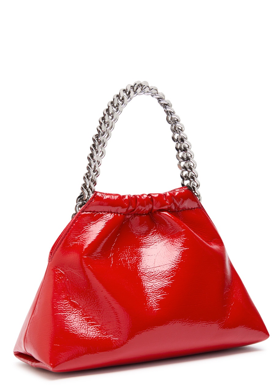 Stella Mccartney Falabella Drawstring Faux Patent Leather Cross-body bag - 2