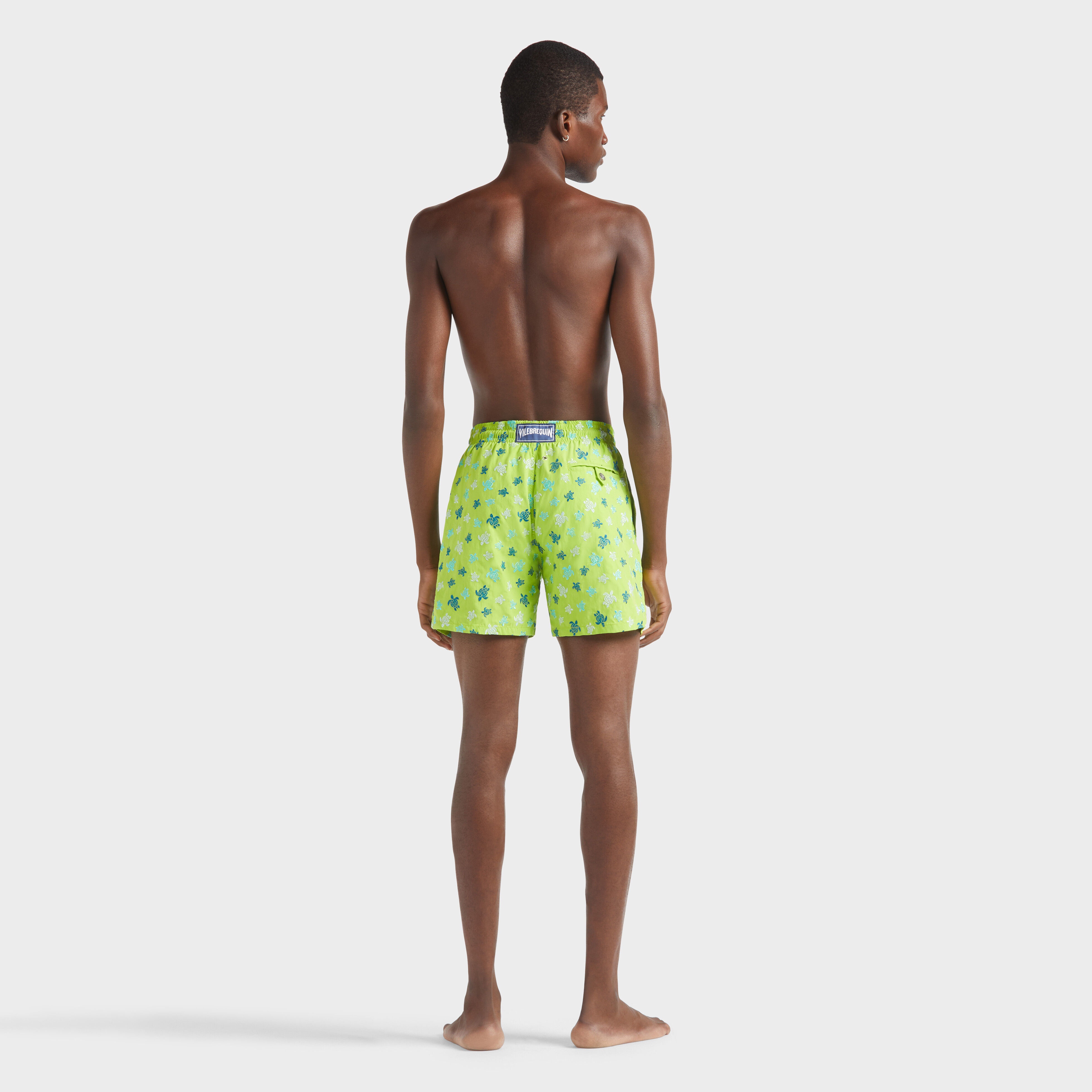 Men Swim Shorts Embroidered Ronde des Tortues - Limited Edition - 4