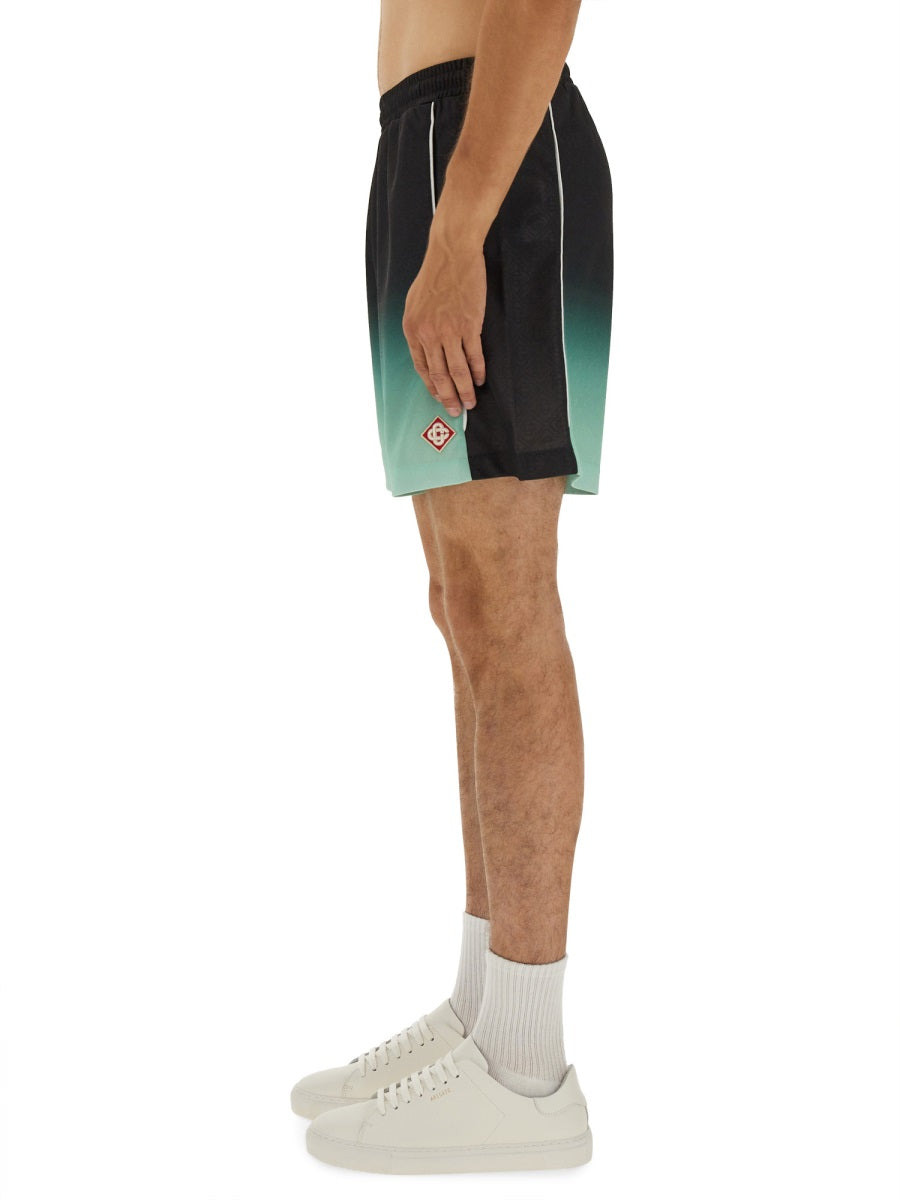 Casablanca Men Jacquard Football Shorts - 4