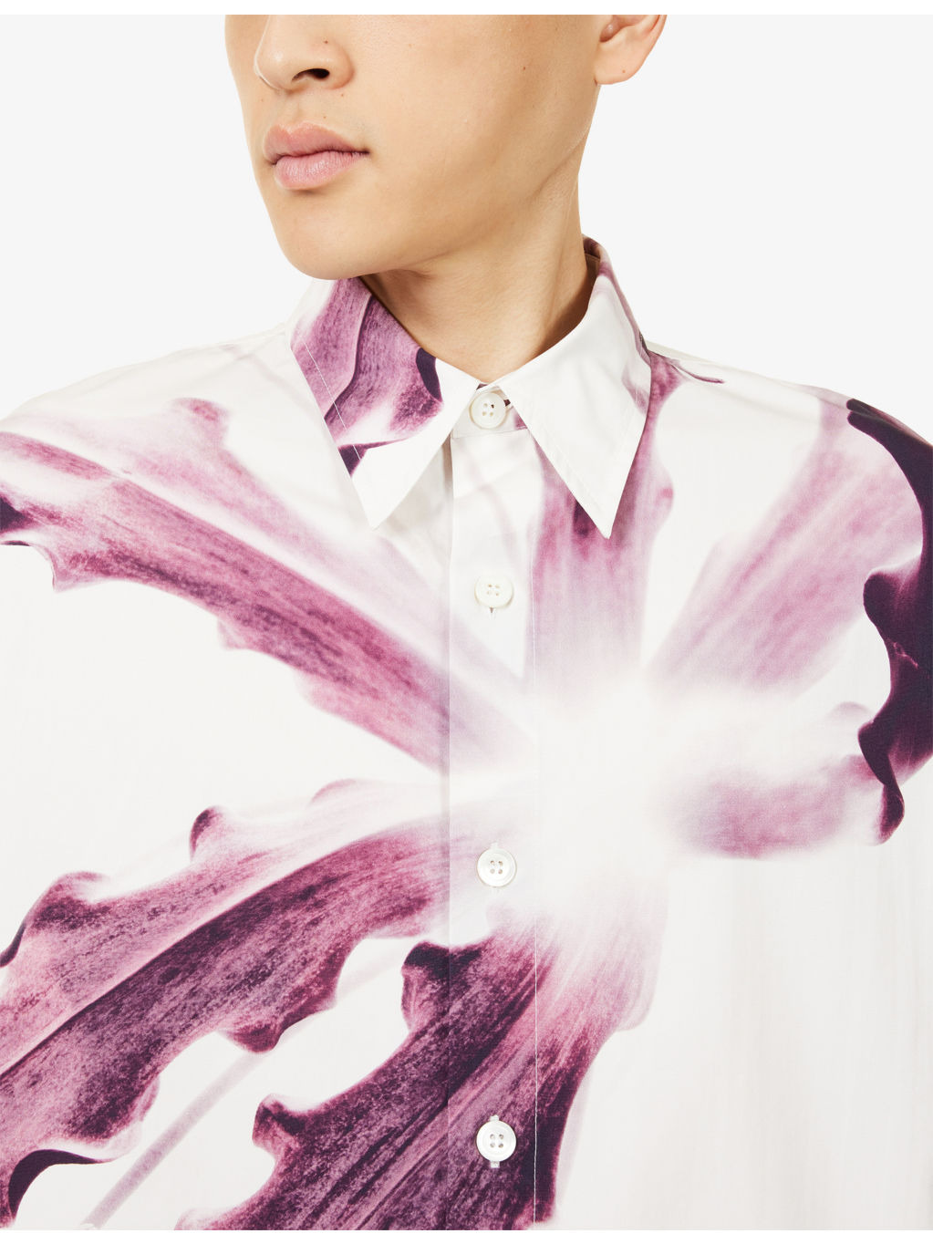 Carton 2029 Graphic-Print Cotton Shirt - 5