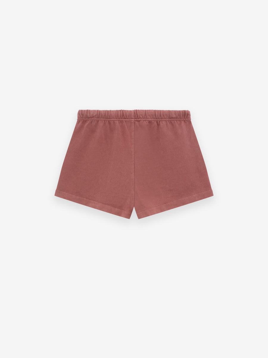 Womens Heavy Jersey Running Shorts - 2