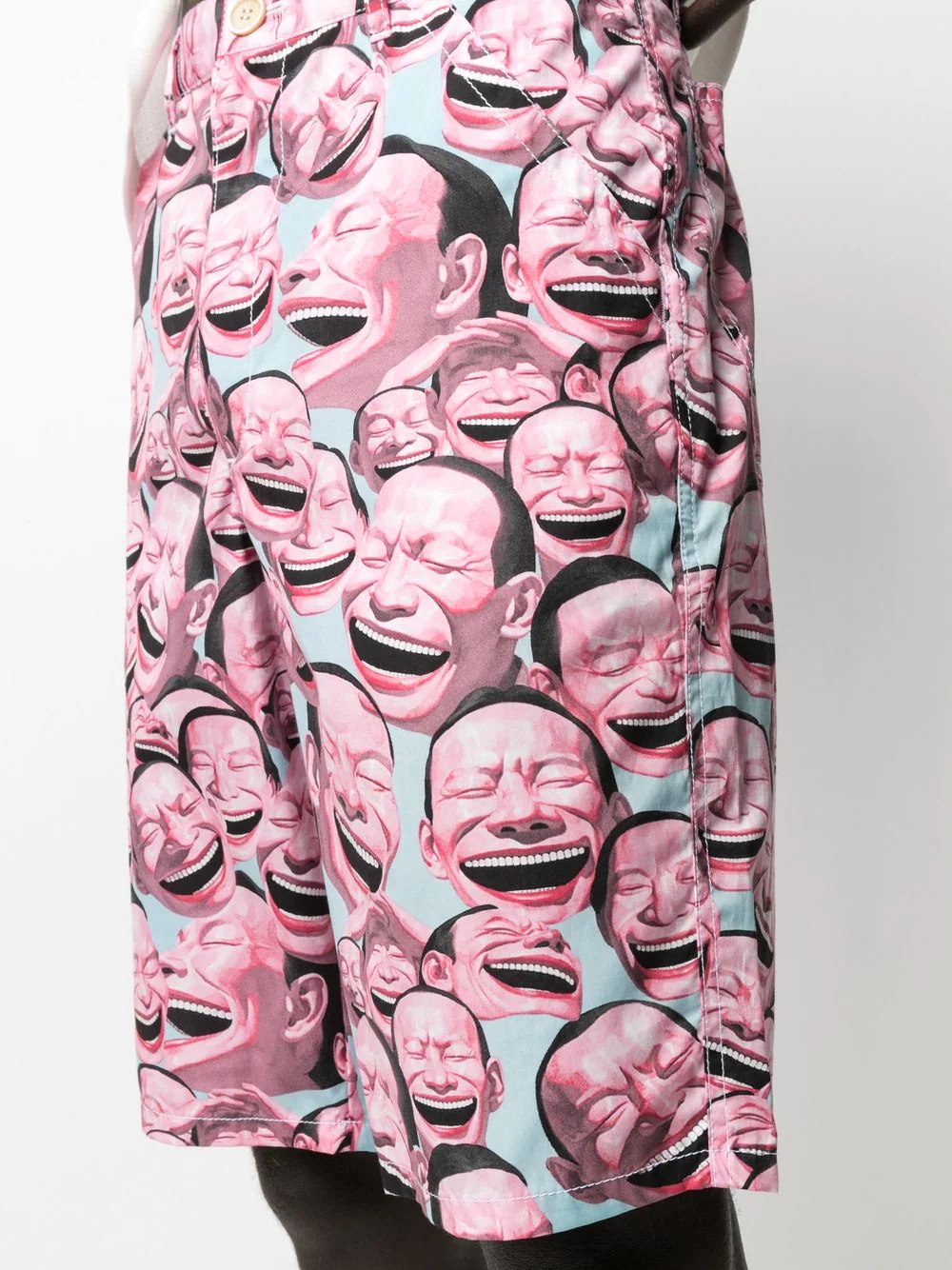 Laughter print shorts - 5