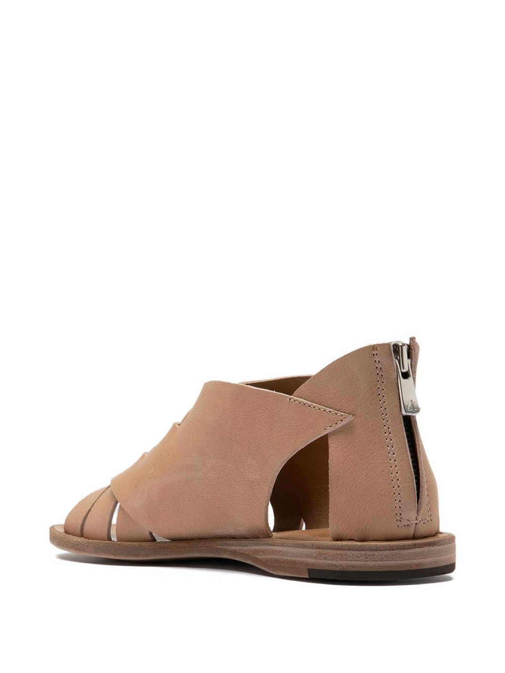 woven leather sandals - 4