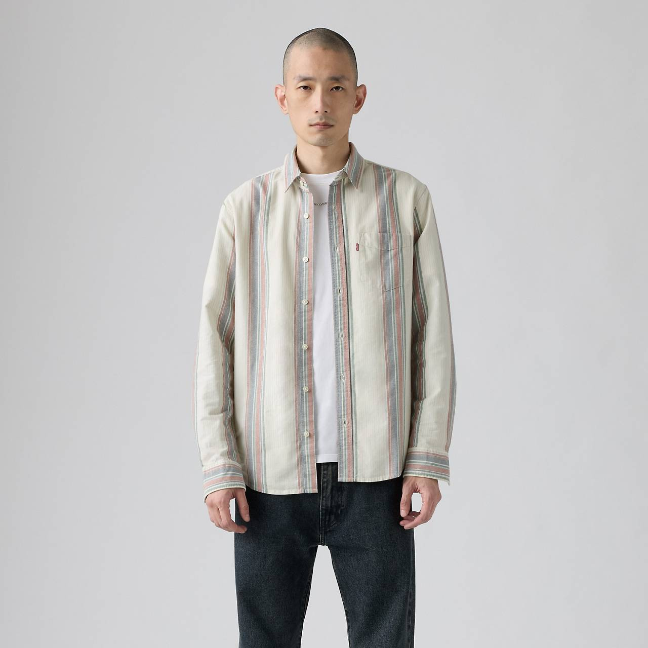 SUNSET ONE POCKET STANDARD FIT SHIRT - 2