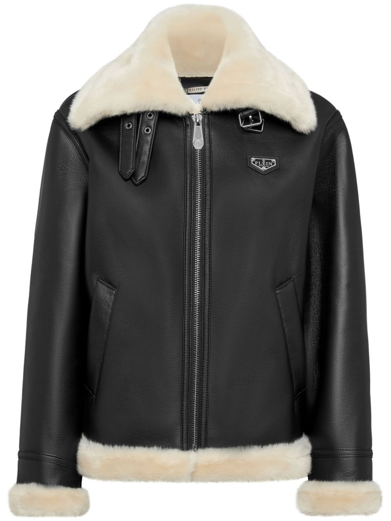 faux-shearling jacket 1