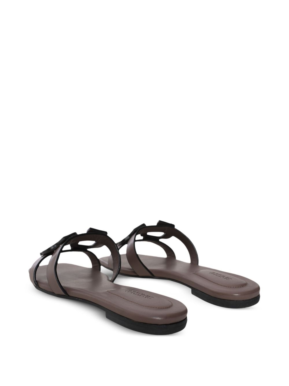 leather slides - 3
