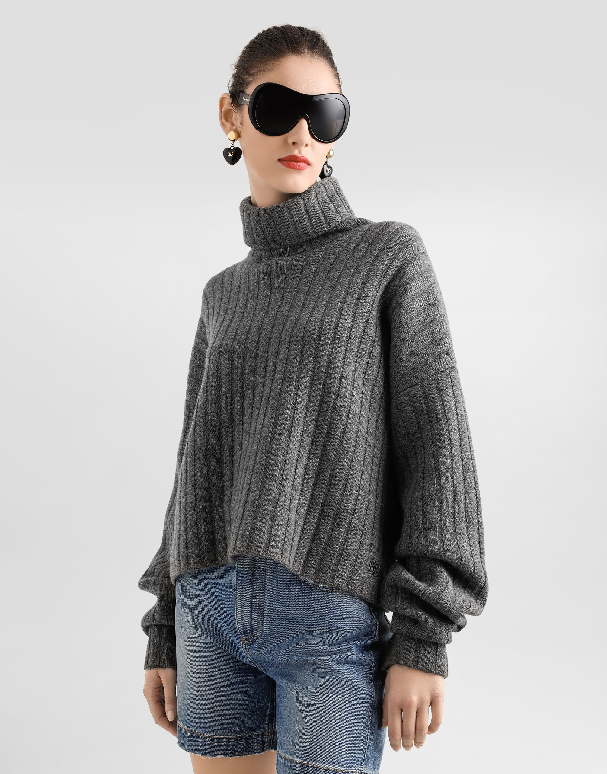 Cashmere turtleneck pullover - 2