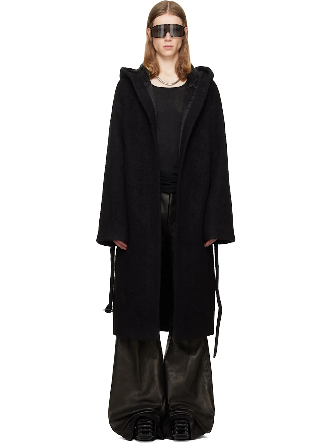 Black Tower Coat - 1