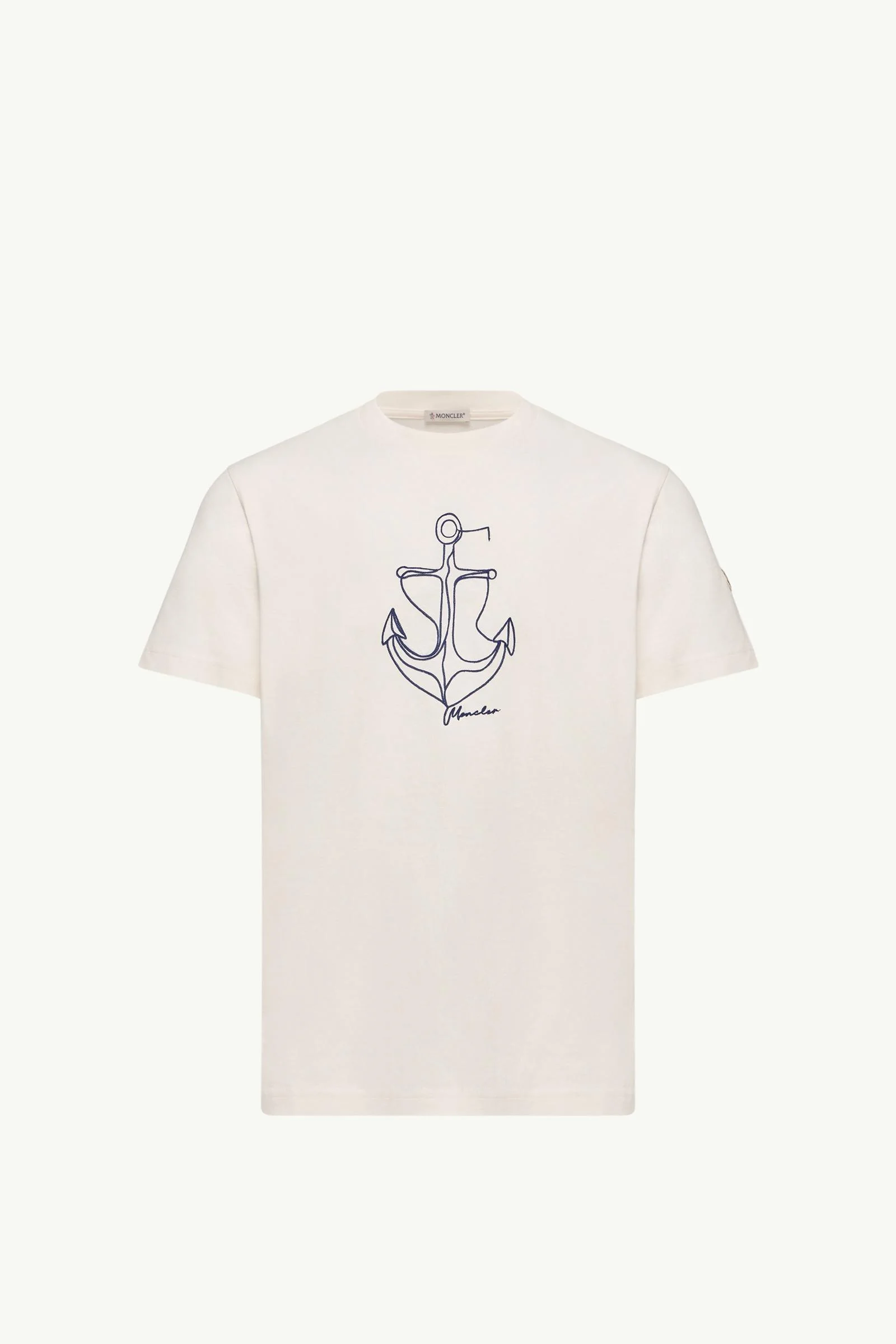 Embroidered Cotton T-Shirt - 1