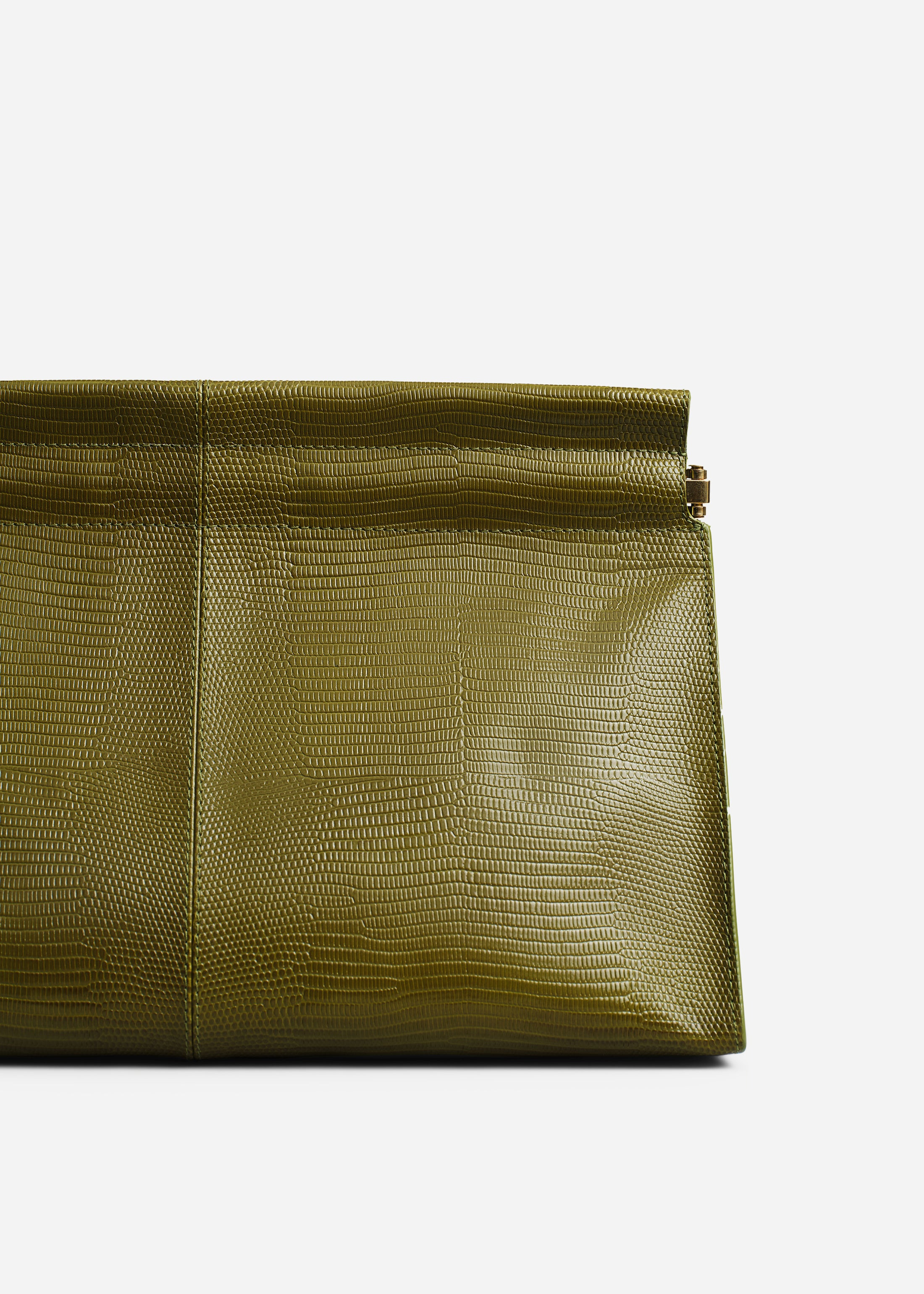 Large Leather Clutch - 3