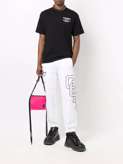 GCDS logo patch sweatpants outlook