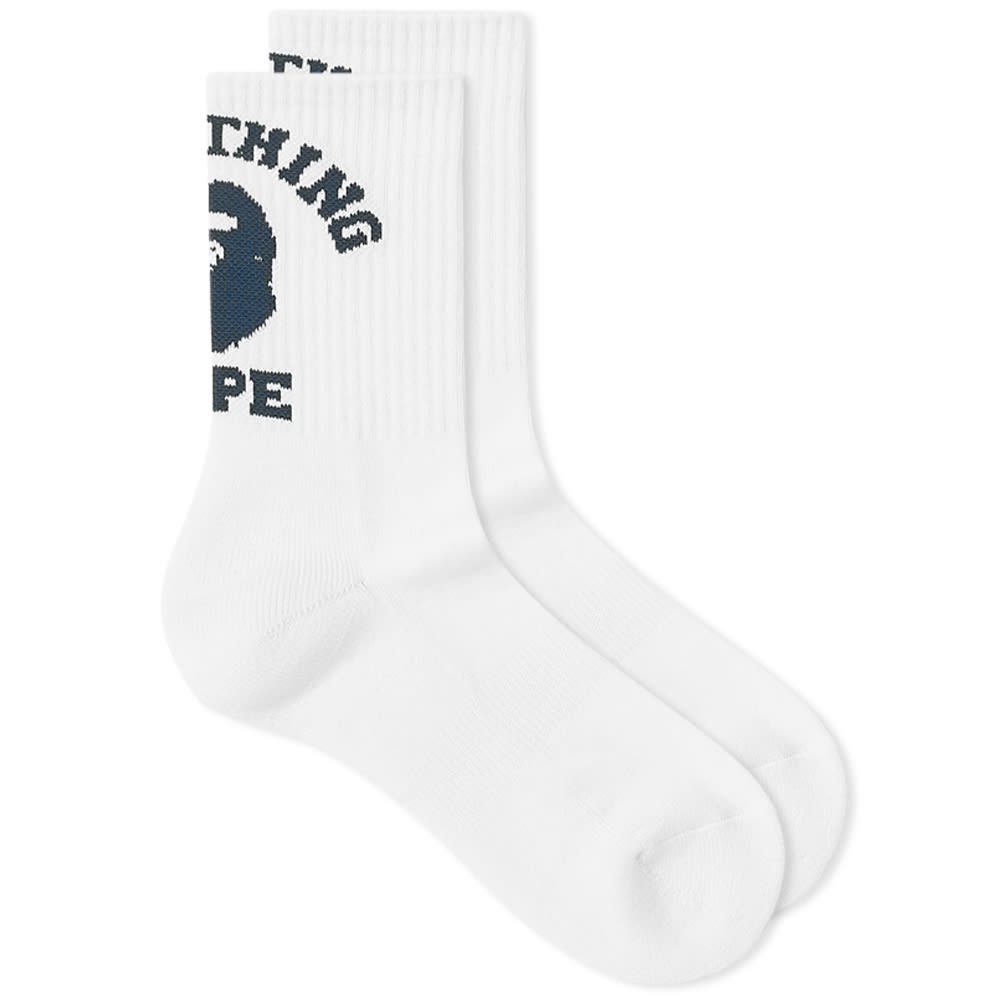 A Bathing Ape College Sock - 1