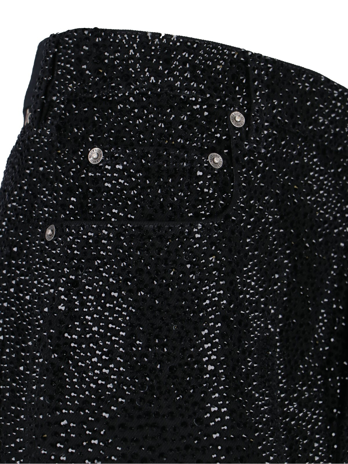 STRAIGHT JEANS WITH RHINESTONES - 5