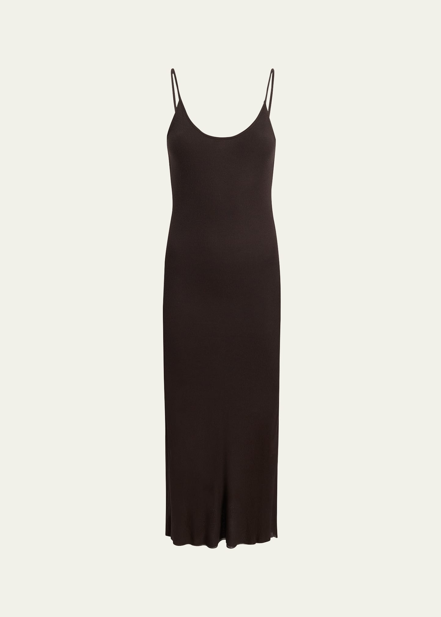 Leesal Ribbed Midi Dress - 1