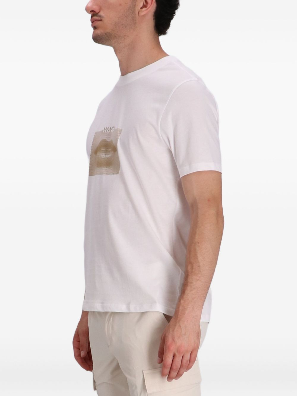 lips-print T-shirt - 3