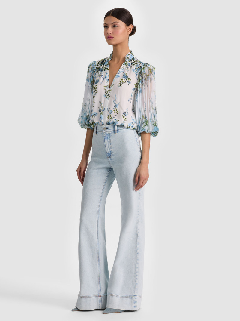 ILAN BUTTON DOWN BLOUSE 6