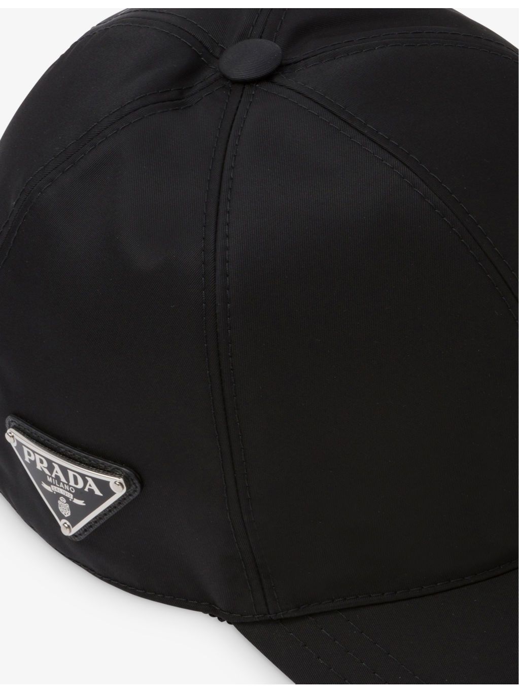 Re-Nylon logo-plaque baseball cap - 2