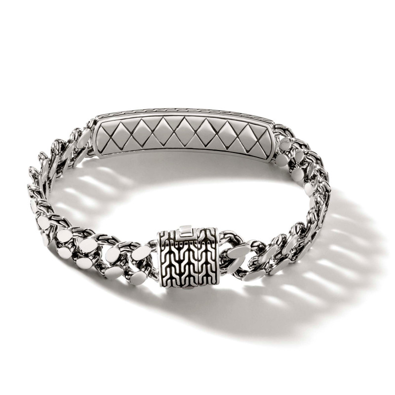 Naga ID Bracelet, Sterling Silver 5