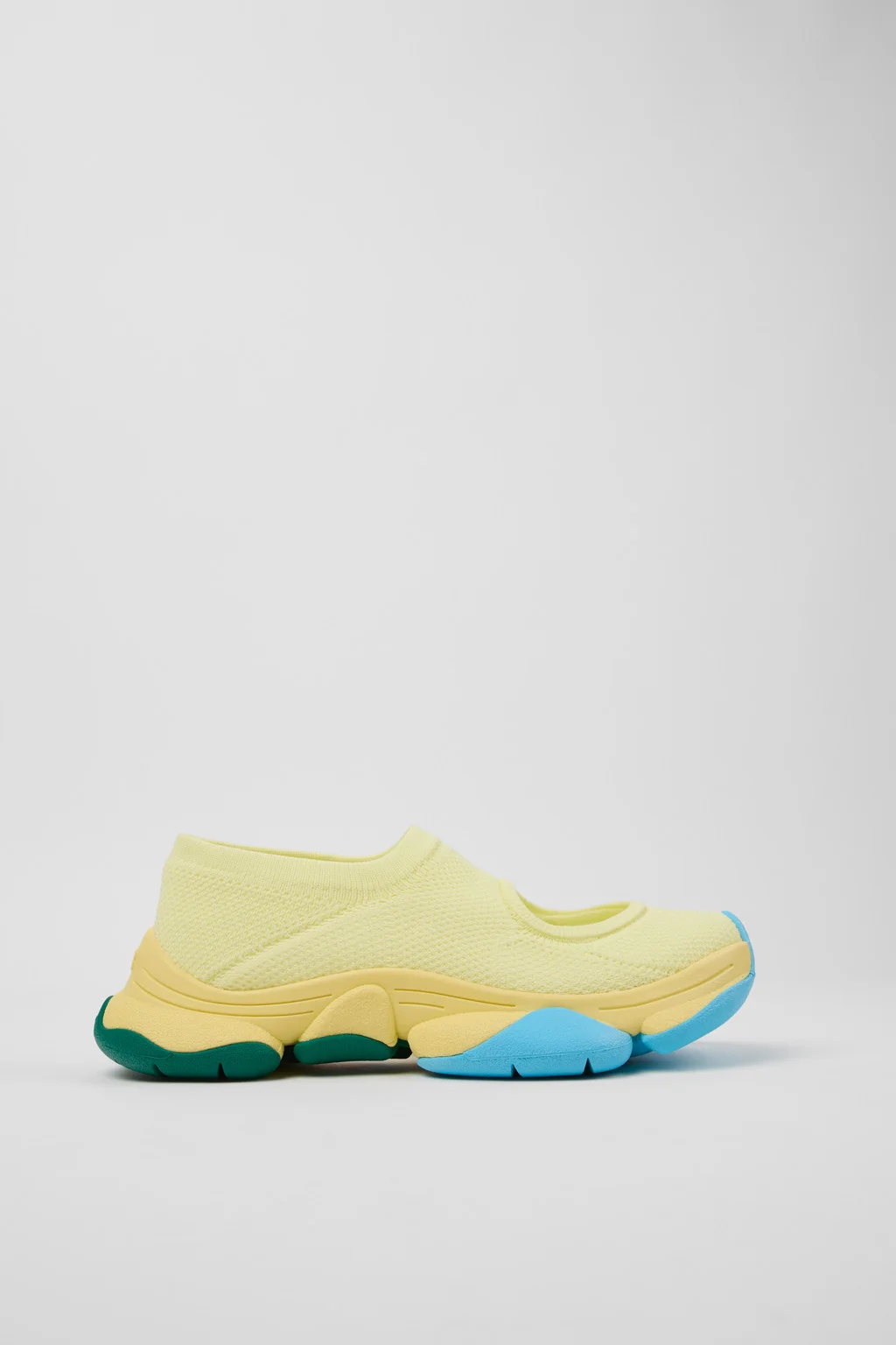 Camper x ISSEY MIYAKE - Karst Finch Yellow Recycled PET Engineered Materials Sneakers for Women. - 1