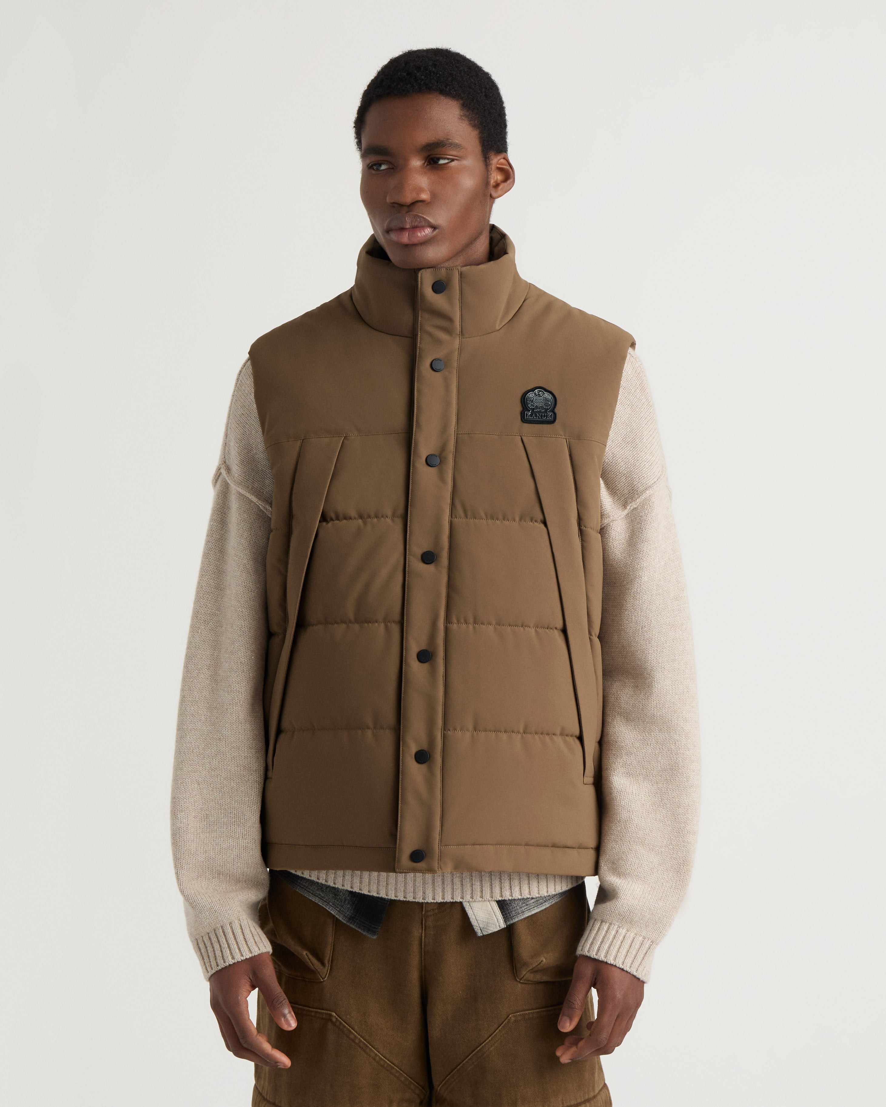 Delson Down Quilted Vest - 3