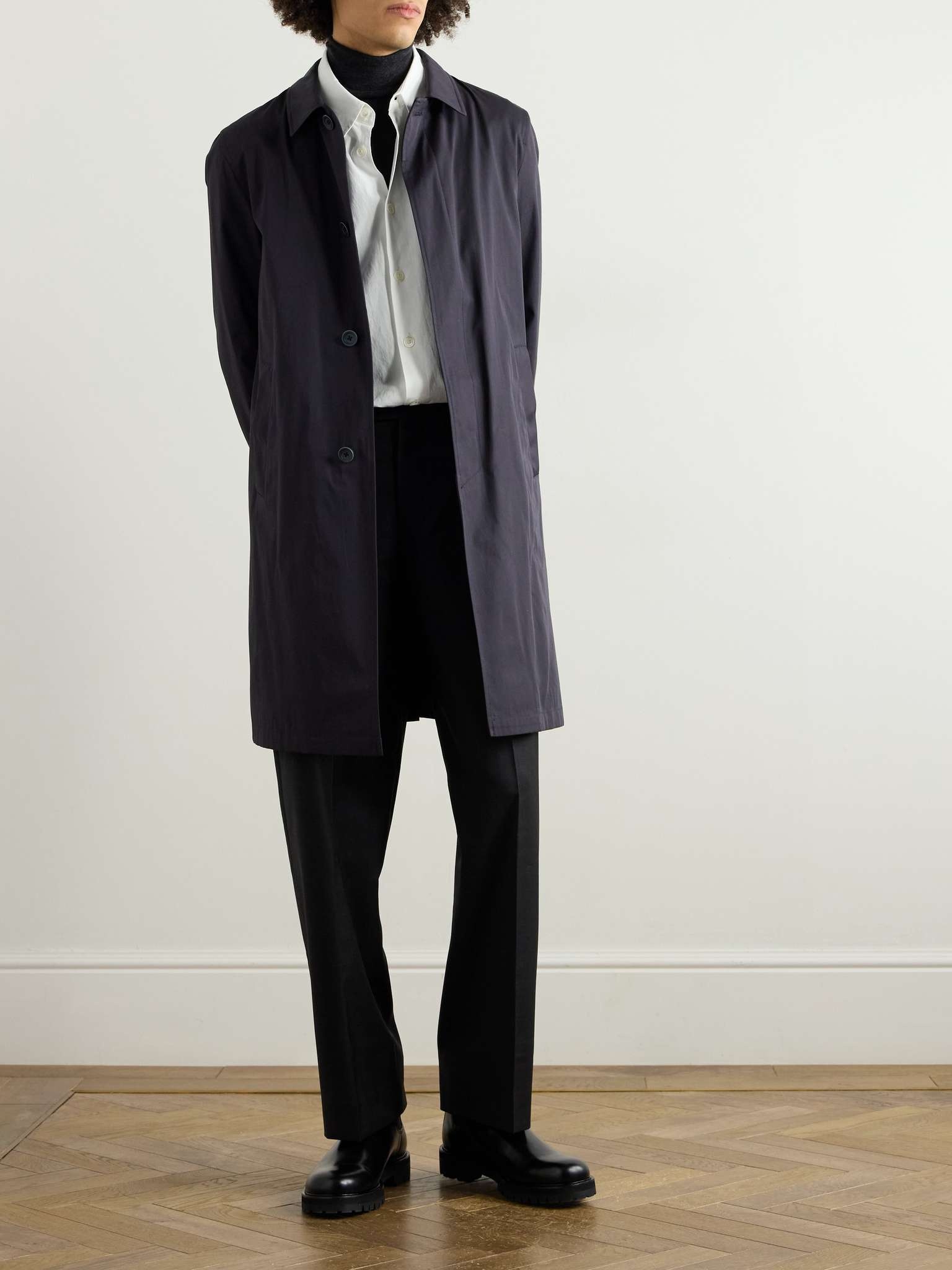 Cotton-Canvas Car Coat - 2