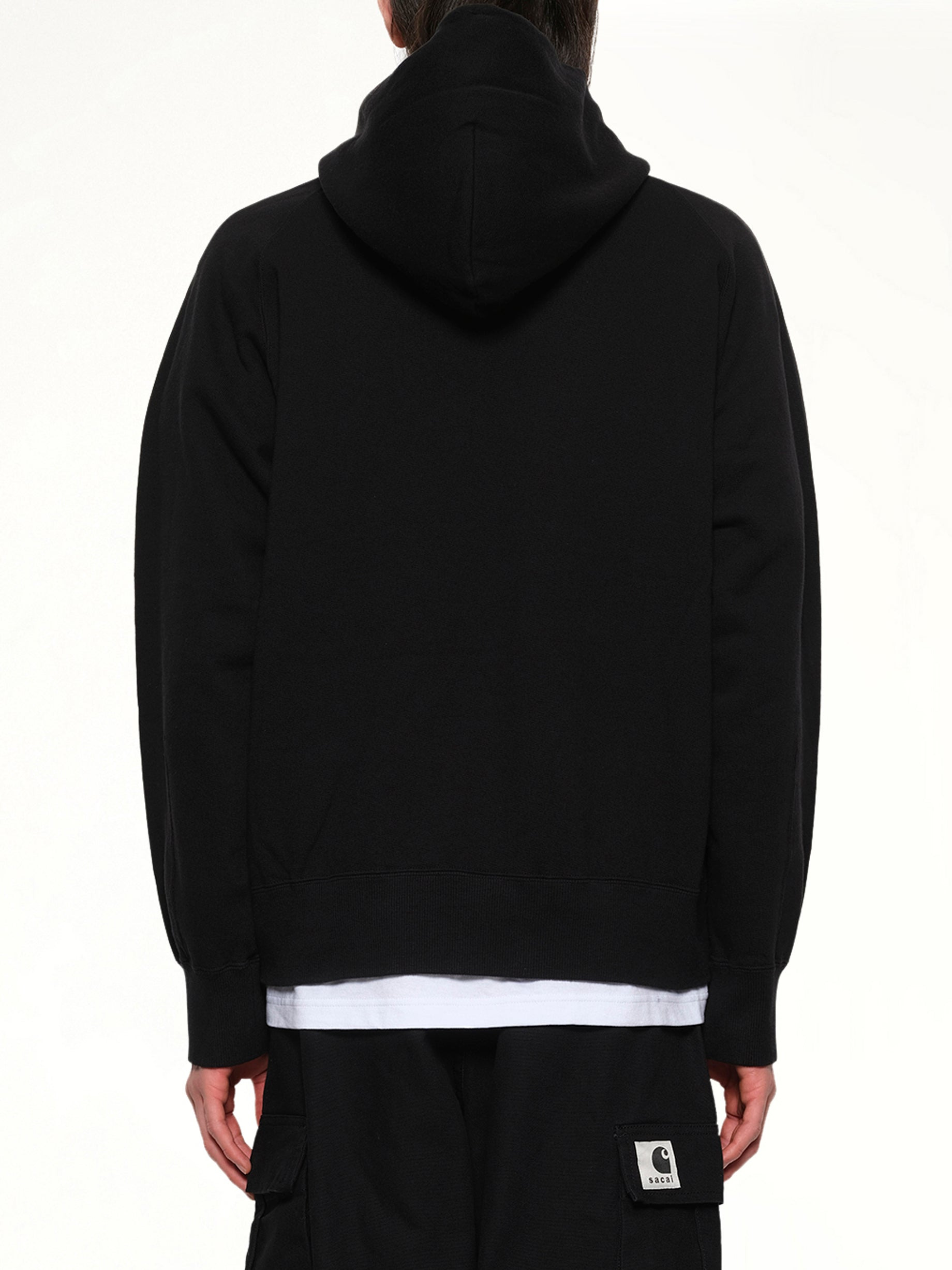 Carhartt WIP Cotton Jersey Hoodie in Black - 5