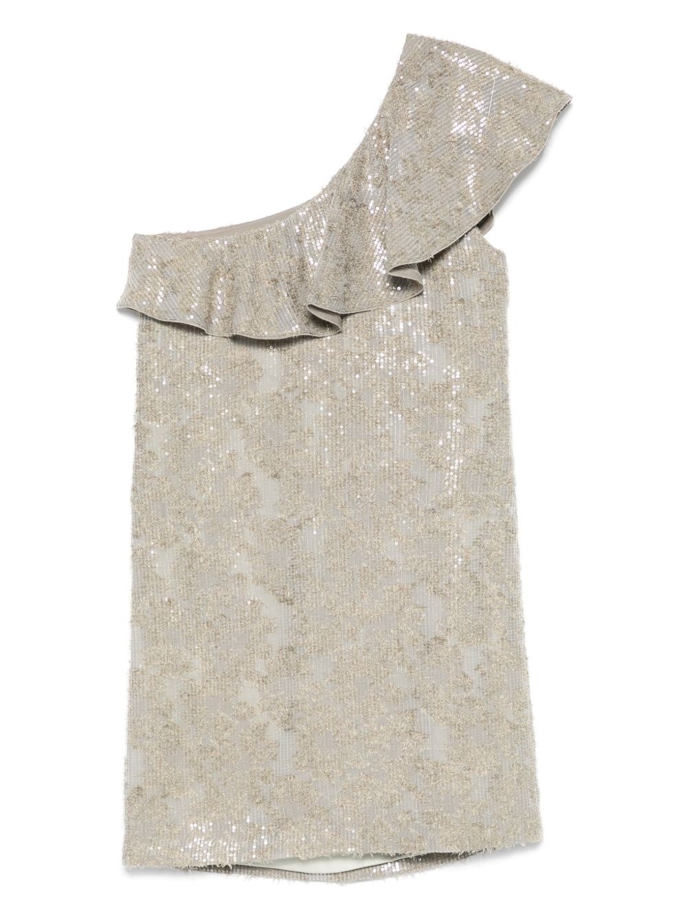 sequinned mini dress - 2