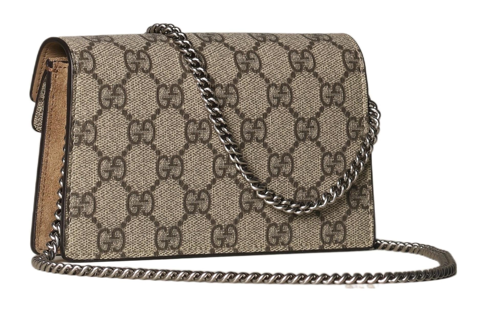 (WMNS) Gucci Dionysus GG Supreme Super Mini Bag 'Beige' 476432-KHNRN-8642 - 3