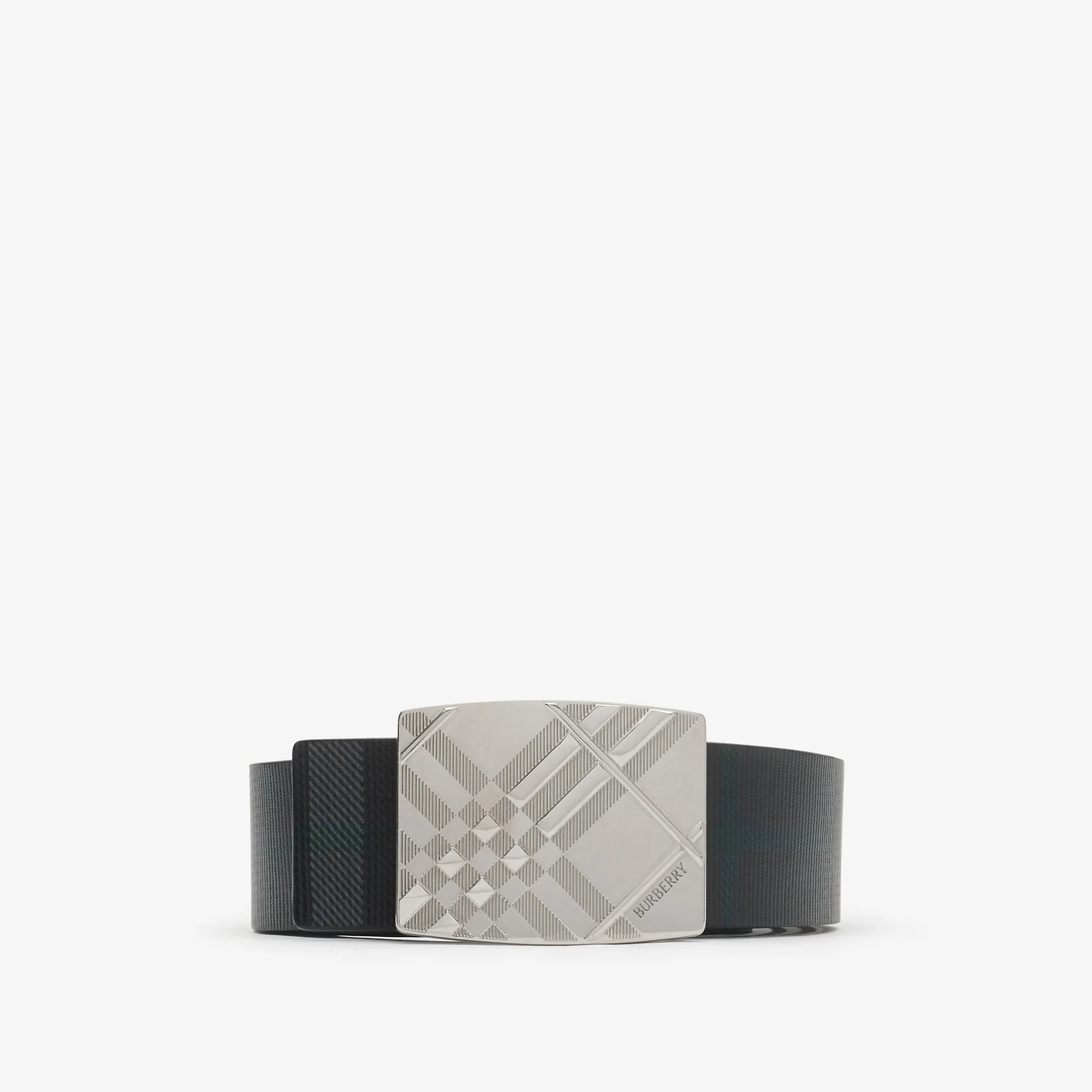 Reversible Engraved Check Belt - 1