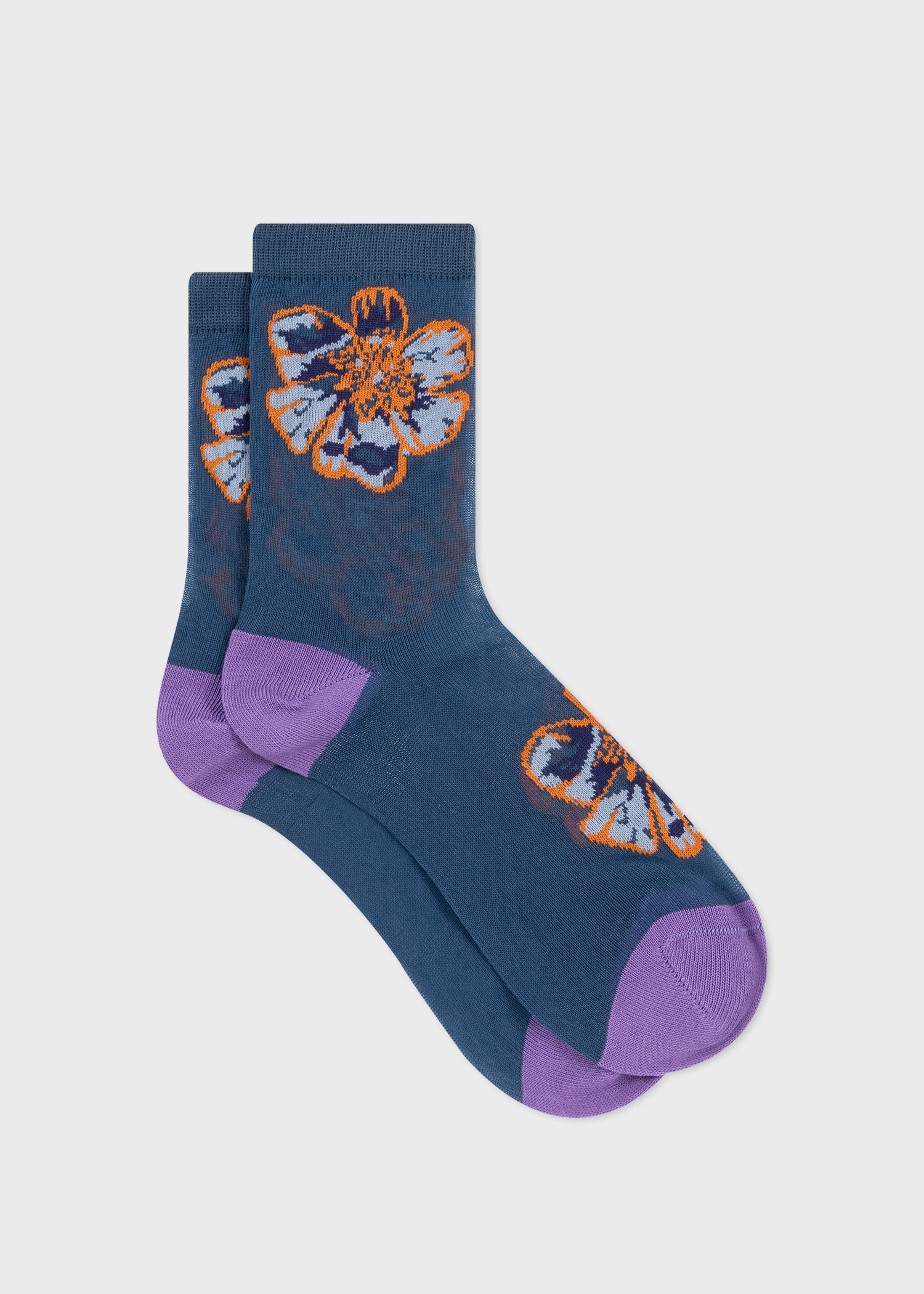 Sheer 'Anemone' Socks - 1