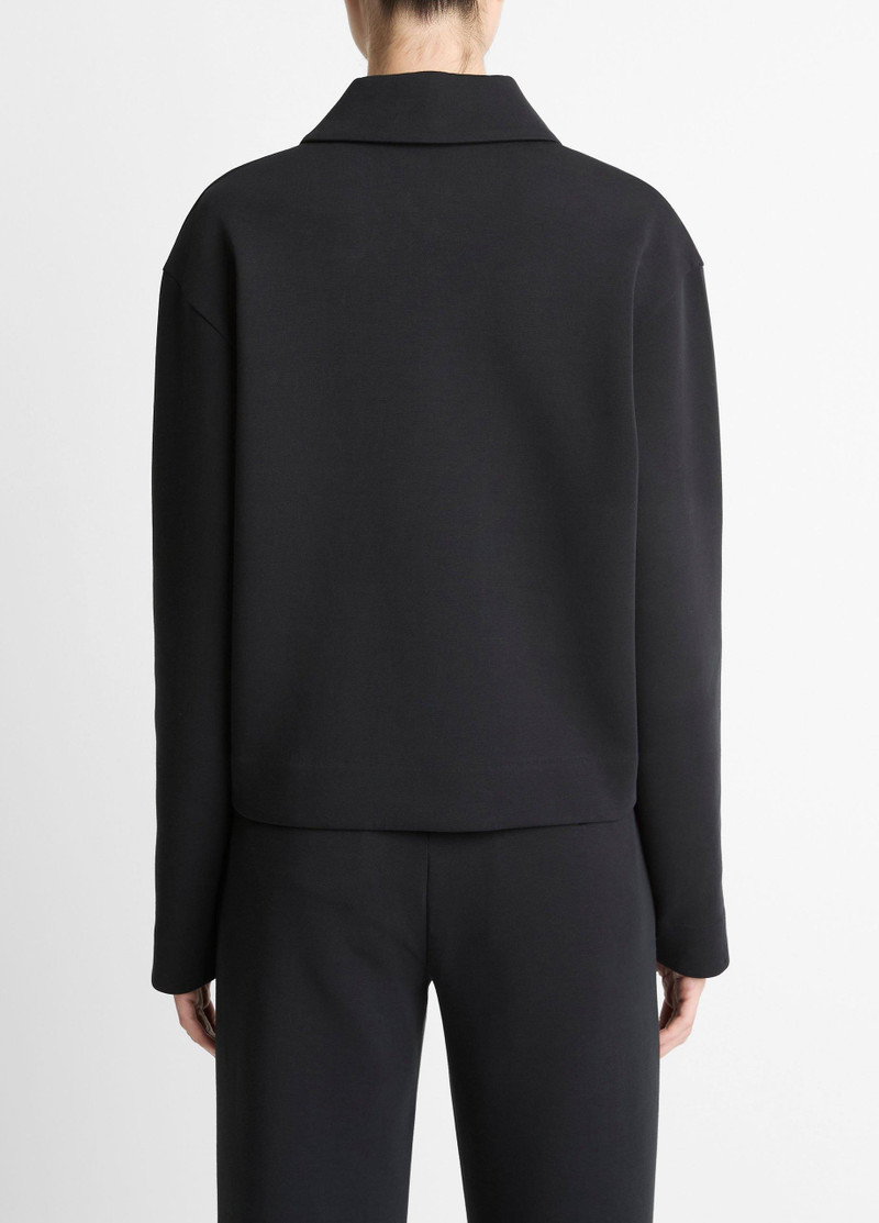 Vince Cotton-Blend Half-Zip Pullover outlook