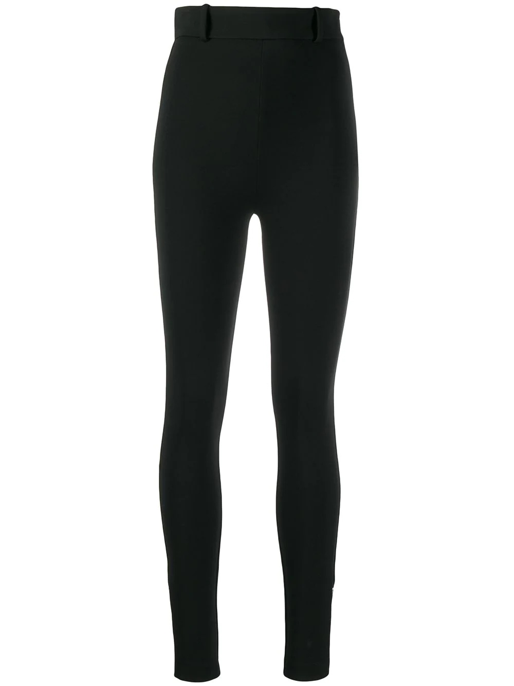 high-waist skinny trousers - 1