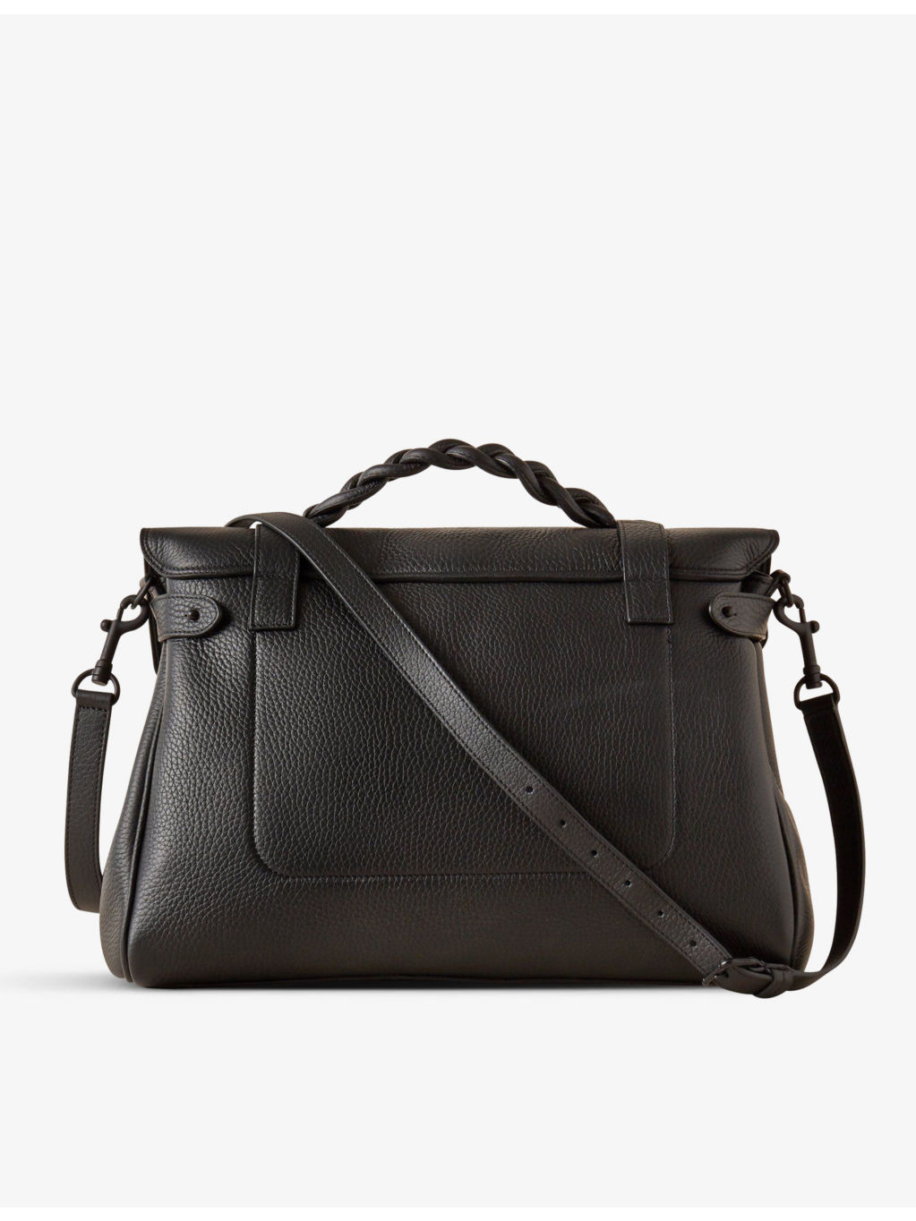 Alexa oversized leather satchel bag - 4